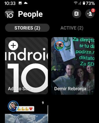 Facebook Messenger -sovellus Android-puhelimelle