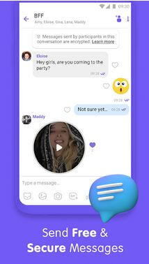 Viber Messenger -sovellus Android-puhelimelle ja -tabletille