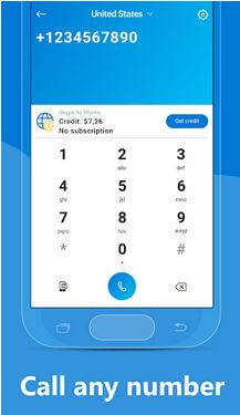 Skype Chat Messenger -sovellus Androidille