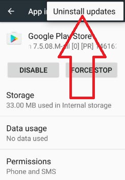 Poista Google Play -kaupan päivitykset 403-virhekoodin korjaamiseksi