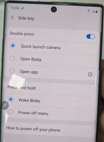 Kuinka kytkeä Bixby pois päältä Galaxy Note 10 Plus -sovelluksessa