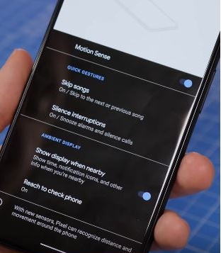 Motion Sense -toiminnon ottaminen käyttöön tai poistaminen käytöstä Pixel 4: ssä ja 4 XL: ssä