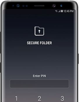 Kuinka ottaa suojattu kansio käyttöön ja käyttää sitä Galaxy Note 8: ssa