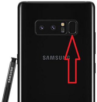 Kuinka asettaa sormenjälkitunnistin Galaxy Note 8: een